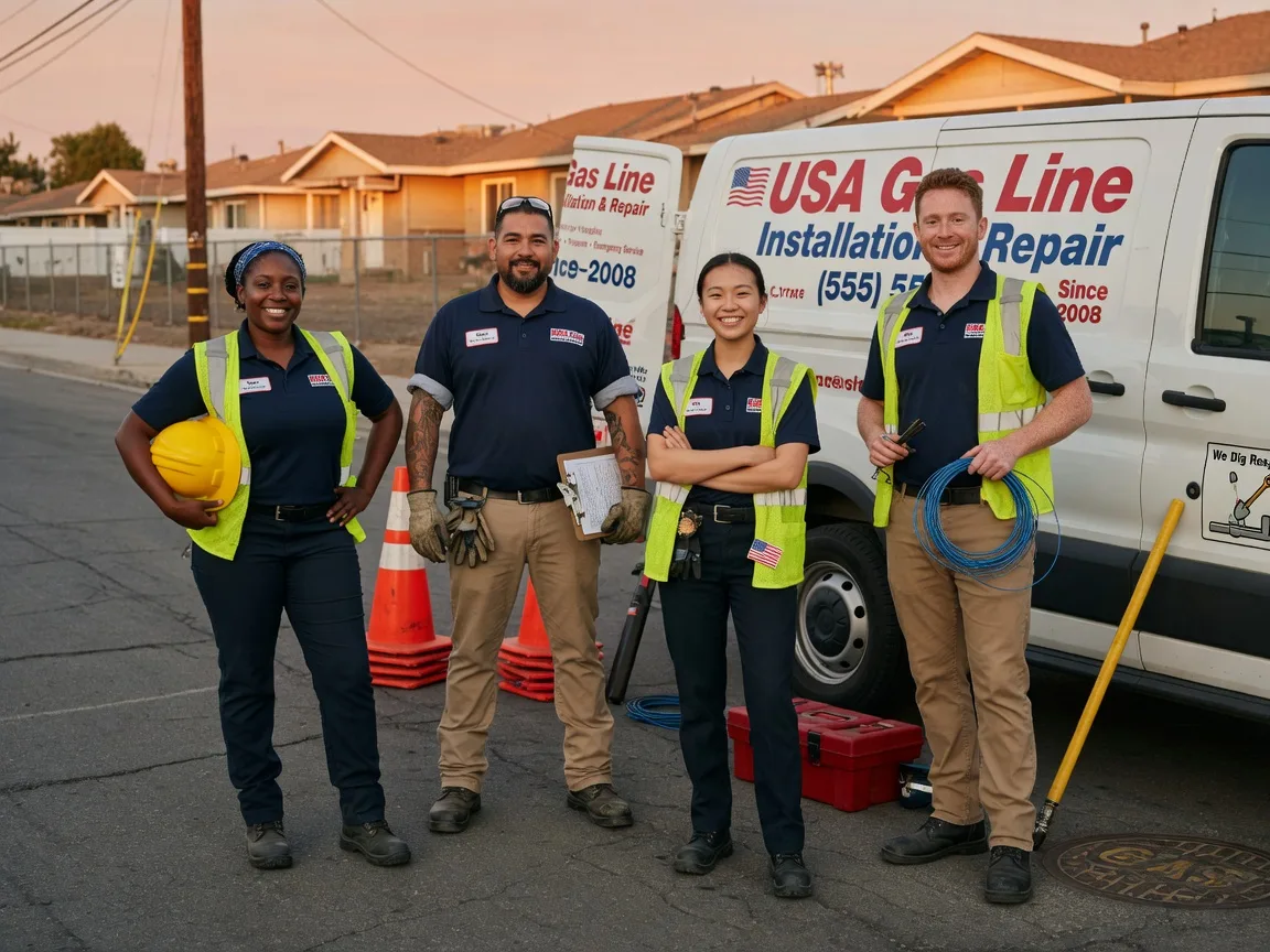 Gas Line Installation company in San Martin, CA